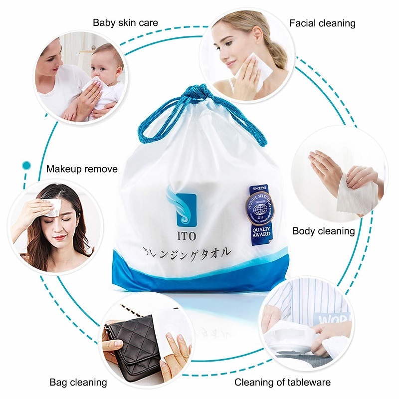 OEM Disposable Facial Towel Cleaning Face Towel with 100% Cotton