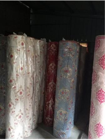 180cm Wide Chenille E Jacquard Fabric Sofa Towel Sofa Set