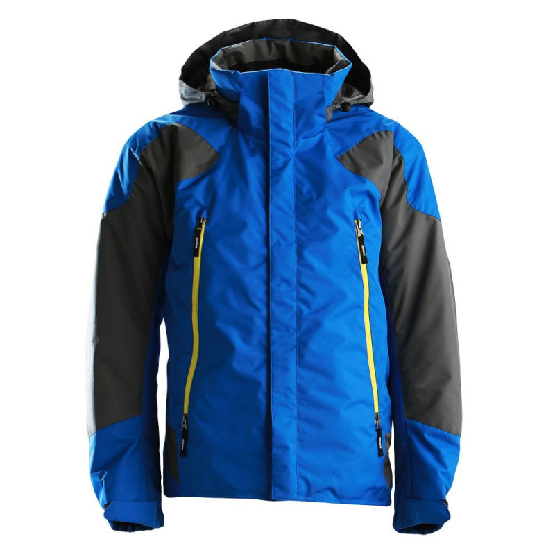 Custom Mens Winter Outdoor/Windproof/Waterproof/Softshell Ski Snow Jacket with Hood