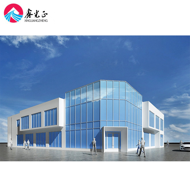 Customized Economic Prefab Light Steel Structure Prefabricated Commercial Building