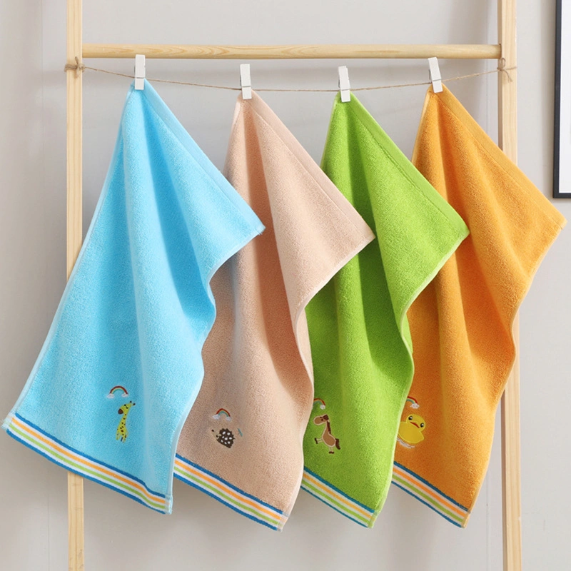 Wholesale Eco-Friendly 100% Cotton Hand Towel Bath Face Towel