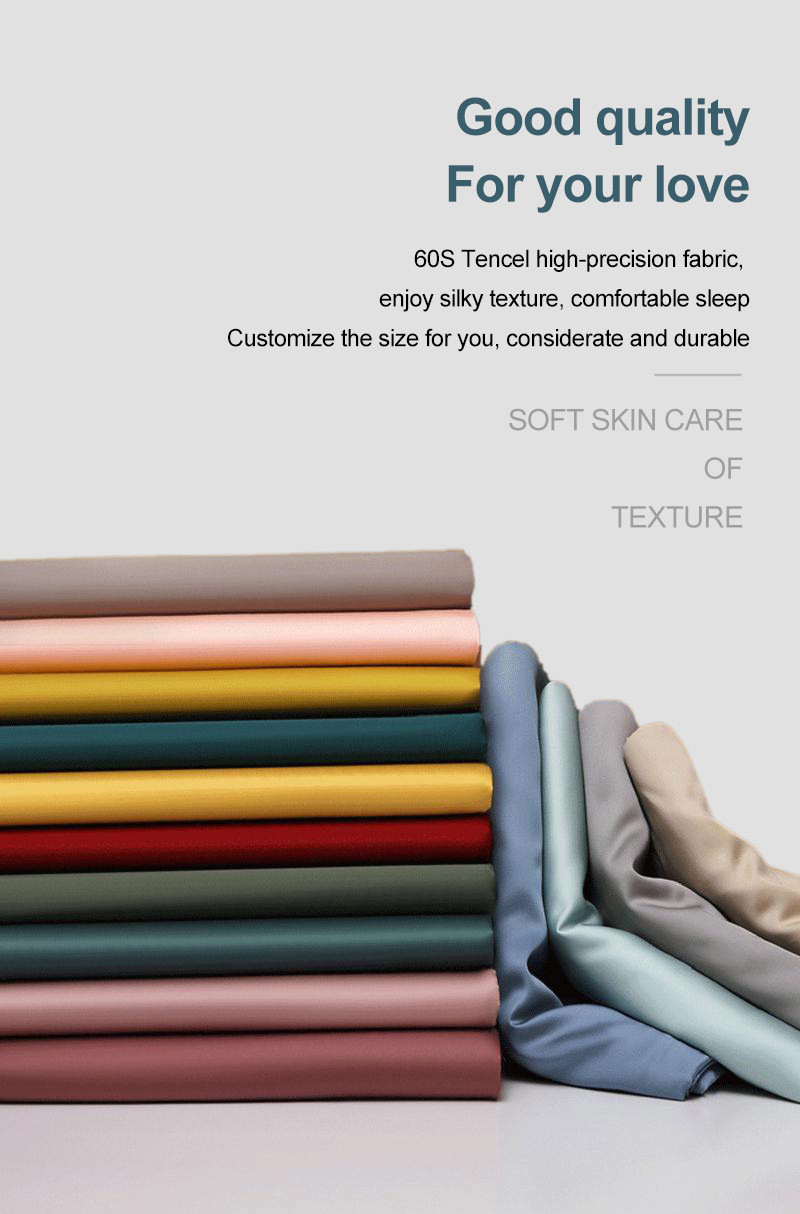 Luxury Linens Tencel Egyptian Cotton 300 Thread Count Three Piece Sheet Set