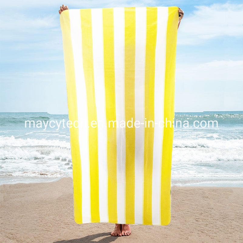 Amazing Double Print Yoga Mat Towel, Quick Dry Beach Towel & Hotel Pool Towel