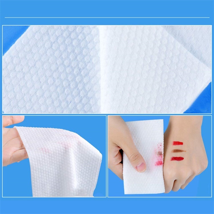 for USA Market Hot Sale Disposable Cleaning Cloth Cotton Non Woven Face Towel Soft Facial Towel