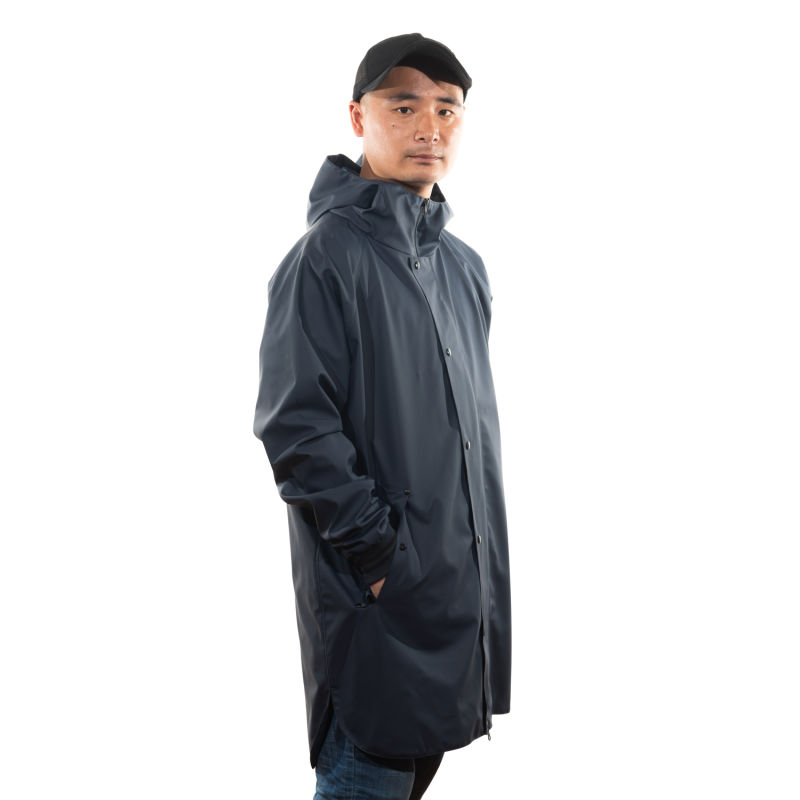 2020 Fashion Clothing Raincoat Rainwear Waterproof Jacket Long Rain Coat with Hood for Outdoors