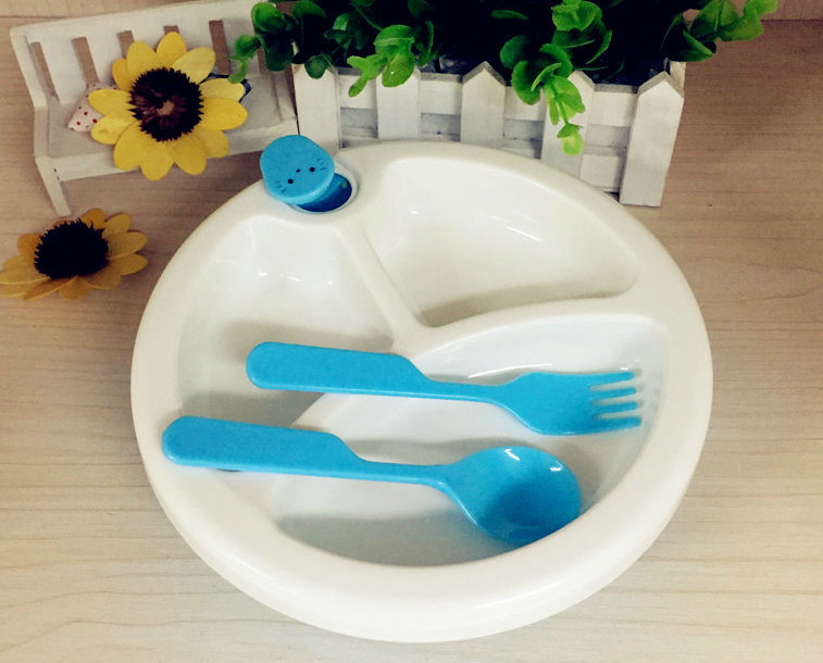 3 Division Insulation Baby Cutlery Set