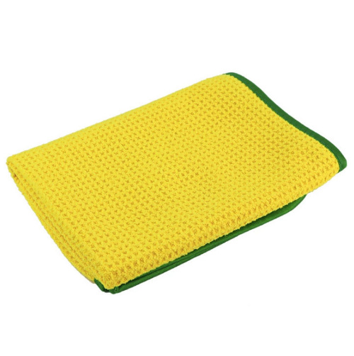 Car Cleaning Microfiber Waffle Cleaning Towel Cloth