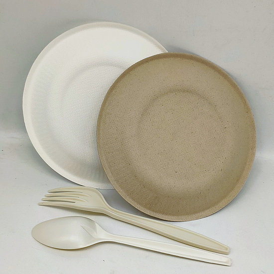 Disposable Dinnerware Wedding Bulk Striped Paper Plates Factory