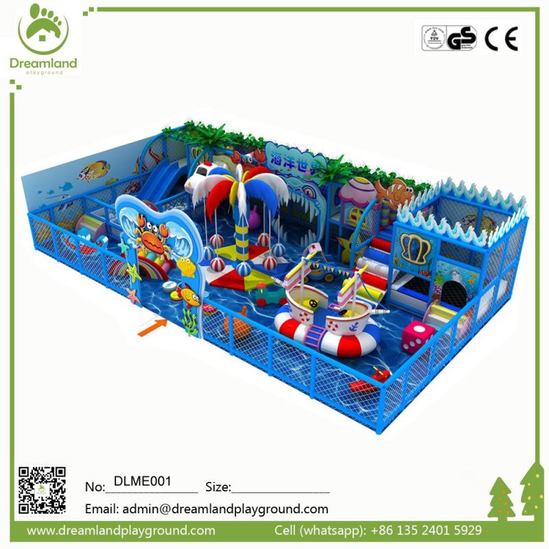 Dreamland Ocean Theme Commercial Indoor Soft Play Equipments for Toddlers