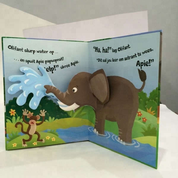 Wholesale 3D Hardcover Books for Children Printing