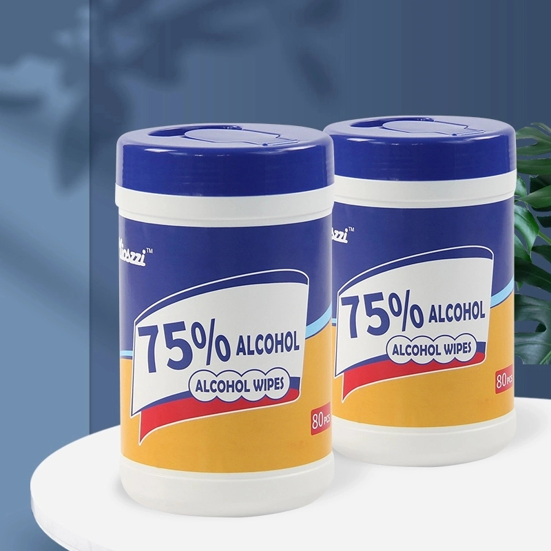 75% Barrels of Alcohol Paper Towel Disposable Cleaning and Disinfecting Alcohol Paper Towel