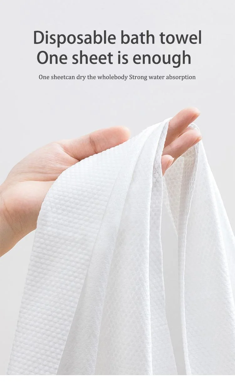 Disposable Shower Dry Towel Clean Cotton Dry Face Body Bathtowel Bathrobe