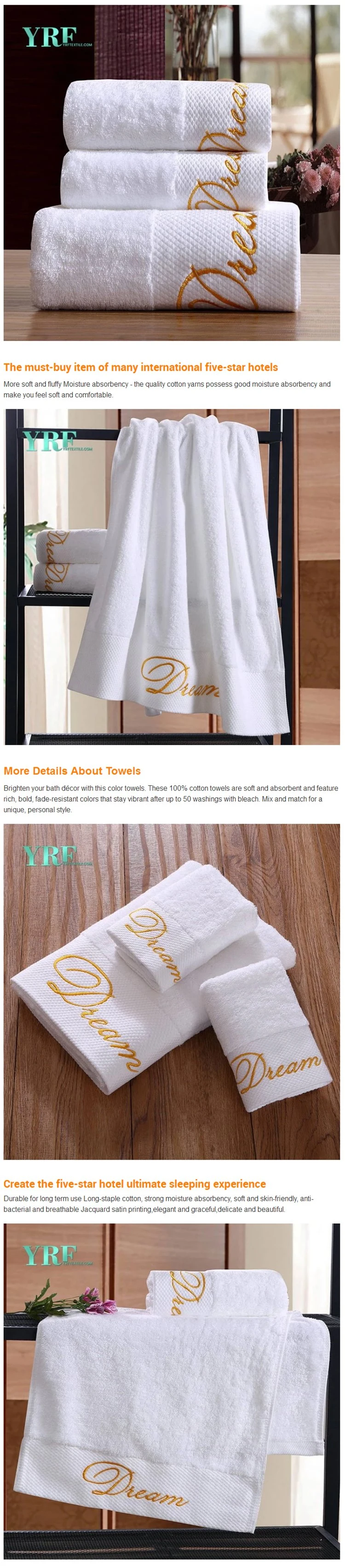 China Supply Modern Design Soft Jacquard Cotton Bath Towel
