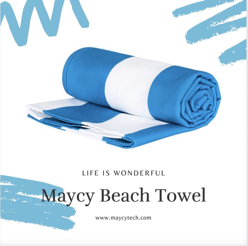 Multi-Purpose Large Custom Photo Beach Bath Hand Towel, Water Proof Fast Dry Towel Cloths