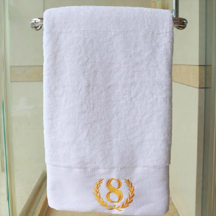 Bath Towel Set 100% Cotton White Hotel Hand Towel Face Towel