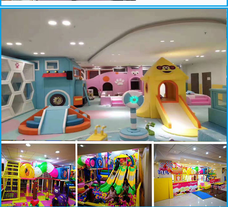 Hot Sale Rainbow Obstacle Children Large Indoor Playground Rainbow Indoor Playground