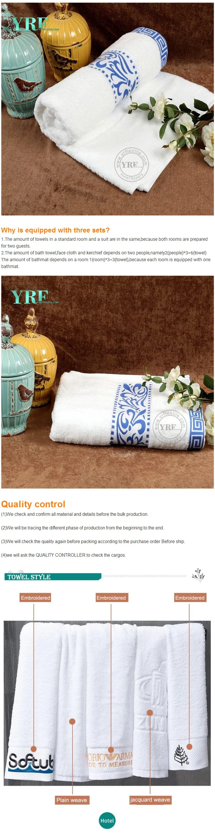 Made in China Jacquard Weave Bath Towel Bamboo Fiber Towel