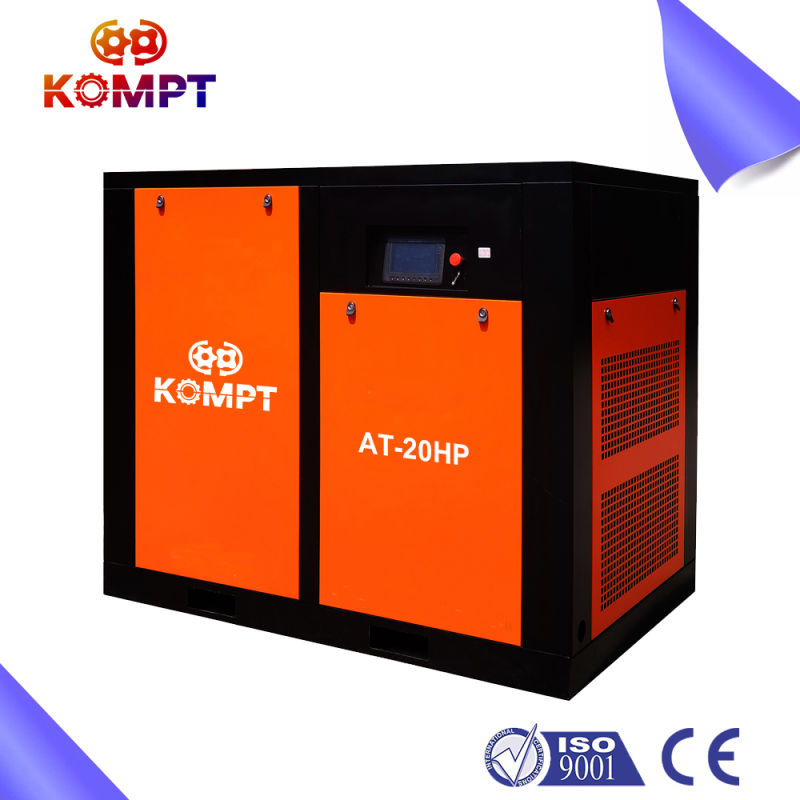 15kw 20HP Oil Injected Fix Speed Rotary Screw Air Compressor 7 8 10 Bar 50Hz 60Hz