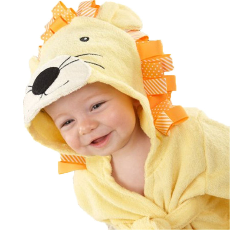 Hot Sale Cartoon Towel Clothing Hooded Bath Stuff Baby Blanket