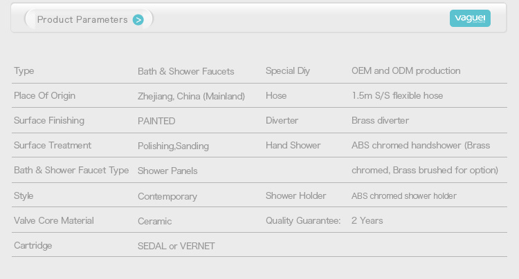 Vaguel Hotel Bathroom Bamboo Shower Panel