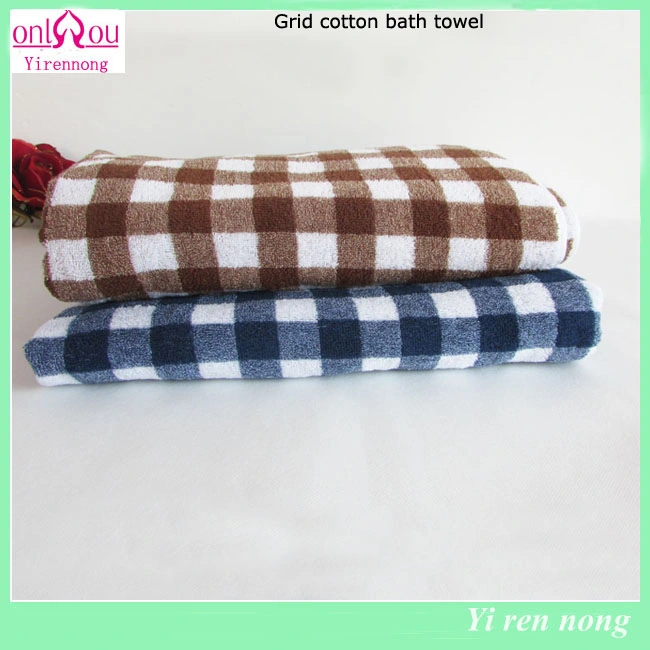 Cotton Bath Towel Ab Yarns with Factory Price