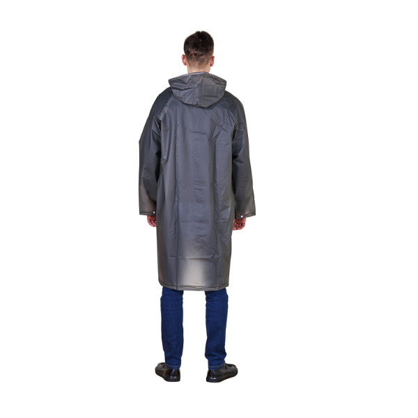 R017 Rain Coat Hooded with Drawstring