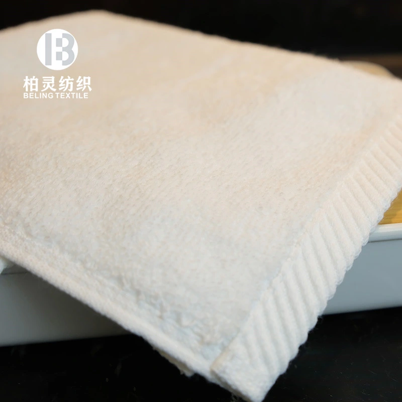 Hot Sale Custom Super Soft Terry Face Towel Dobby Border Luxury Hotel Towel