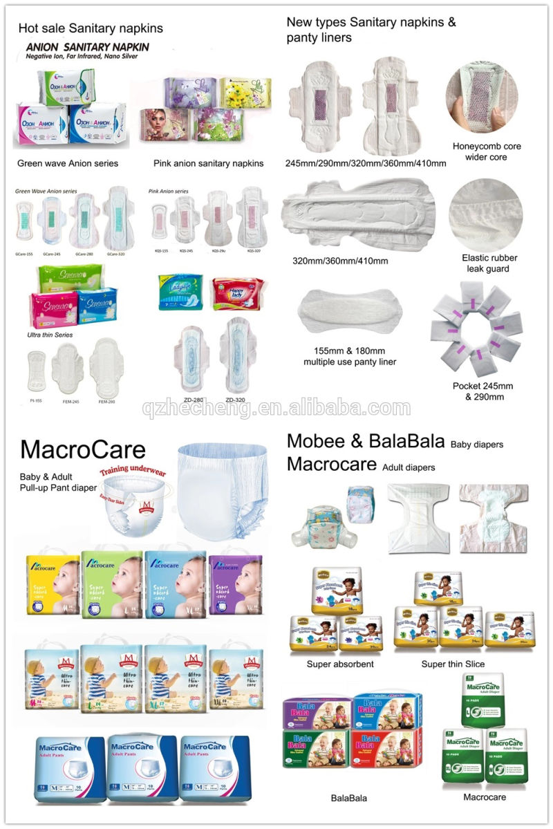 Wholesale Price Women Disposable Sanitary Pads, Super Sanitary Napkins Anion