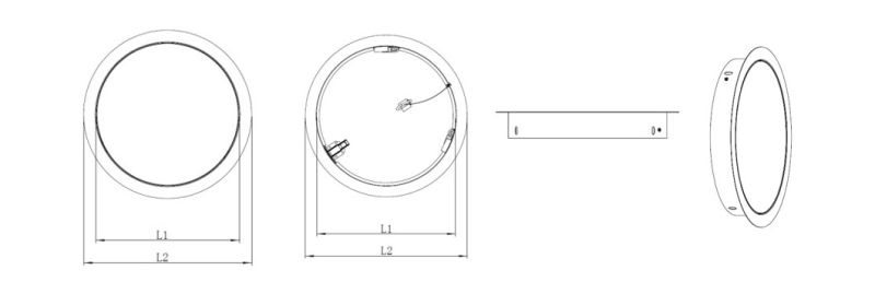 Circle Round Access Panel for Ceiling or Wall