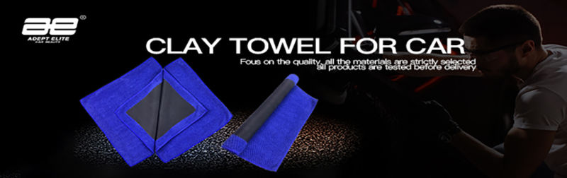 Manufacturer Supply High Quality Microfiber Clay Towel Detailing Clay Bar Cloth