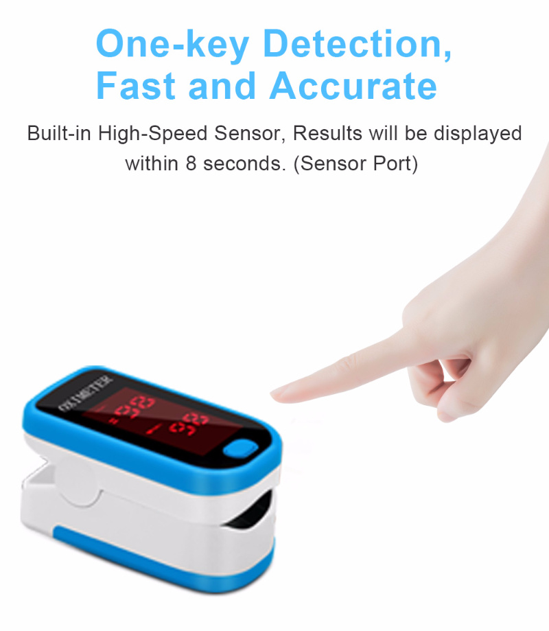 Pulse Oximeter Fingertip Blood Oxygen SpO2 Monitor Software Oxygen Monitor Pulse Oximeter Fingertip