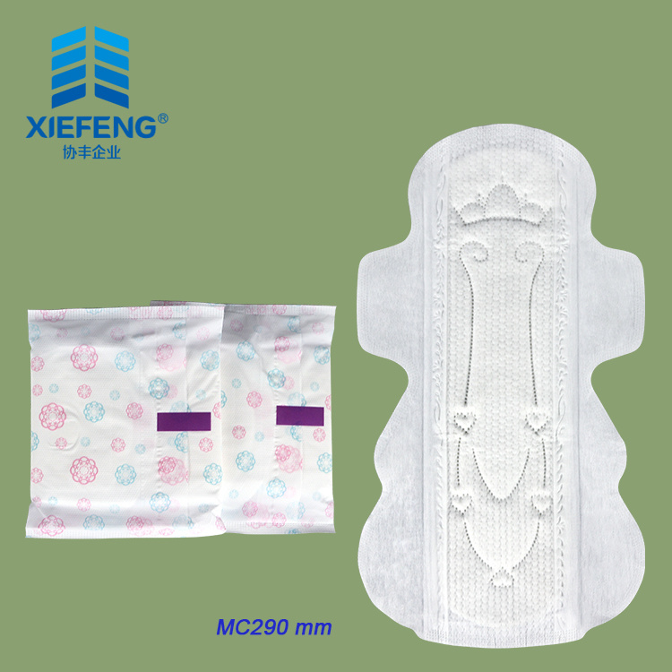 Promotion Super Absorbent 290mm Night Cheap Price Sanitary Napkin Pad