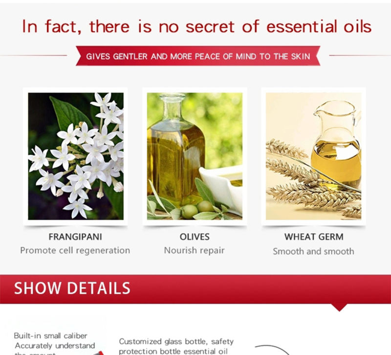 Private Label Natural Organic Organic Frangipani Essential Oil