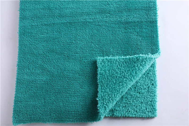 Factory Direct Sales Warp Knitted Polyester Nylon Coral Velvet Custom Absorbent and Quick-Drying Microfiber Towel Bath Towel Fabric Wholesale