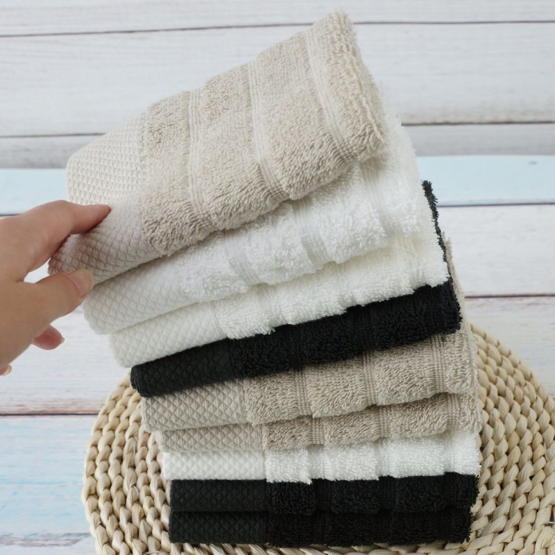 Jacquard Bathroom Gift Face Towel Pure Cotton Promotion