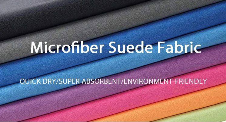 80% Polyester 20% Polyamide Quick Dry Towel Fabric for Sand Free Beach Towels