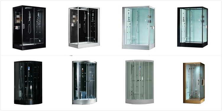 Thick Aluminum Thick Glass Acrylic Customizable Steam Room with Wet Steam