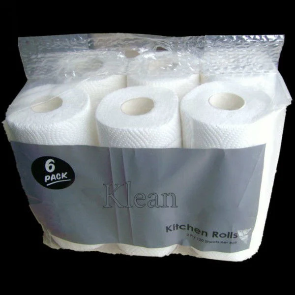 Strong Absorbent Good Quality 100% Virgin Pulp Kitchen Paper Towel