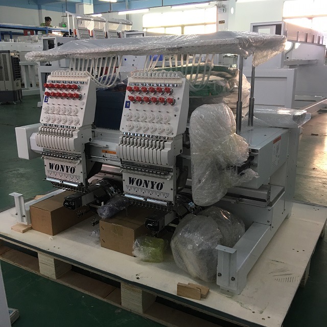 Potable 2 Head Embroidery Machine for Cap and T-Shirt Embroidery, Multi-Head Embroidery Machine