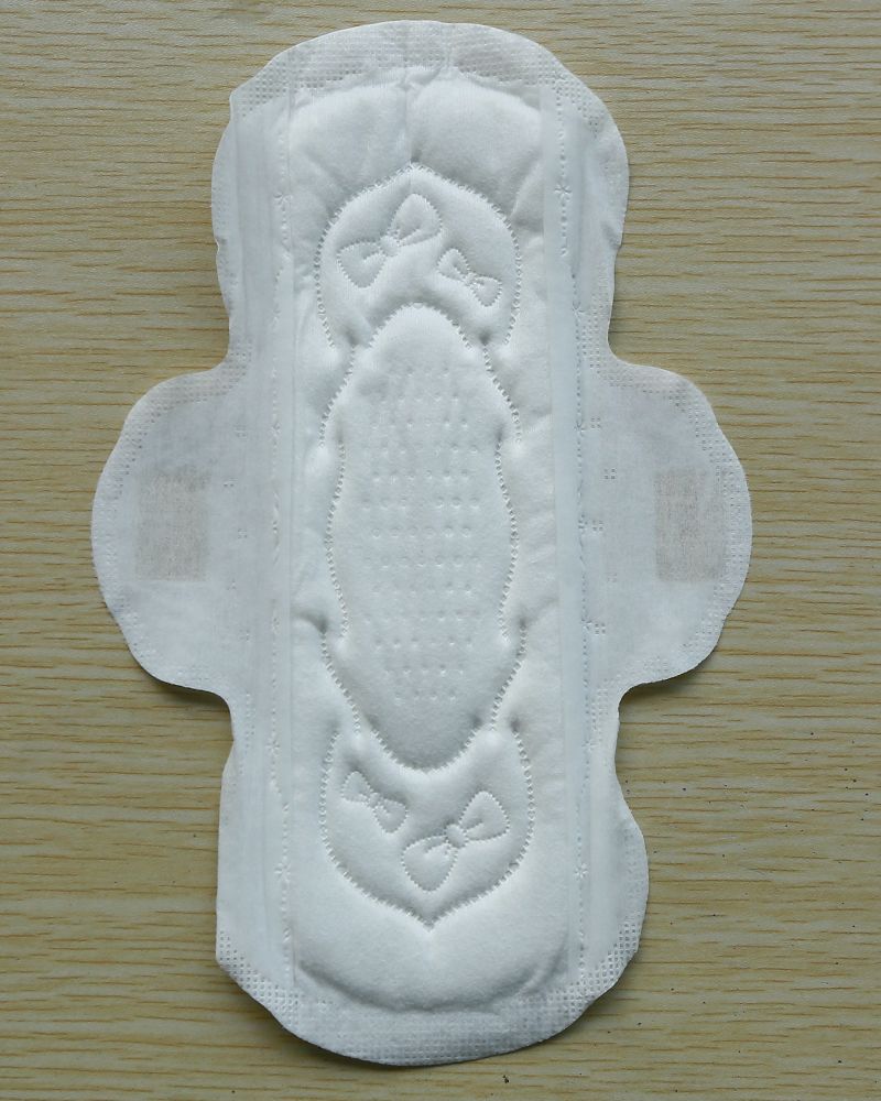 China Breathable Disposable Organic Cotton Sanitary Napkin 240mm