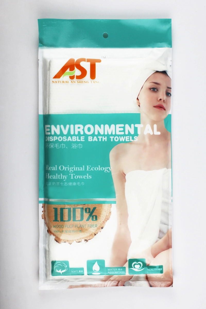 Disposable Shower Dry Towel Clean Cotton Dry Face Body Bathtowel Bathrobe
