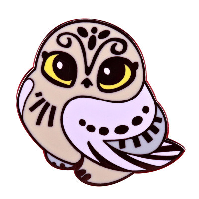 Custom Hard Enamel Harry Potter's Owl Metal Badges Factory
