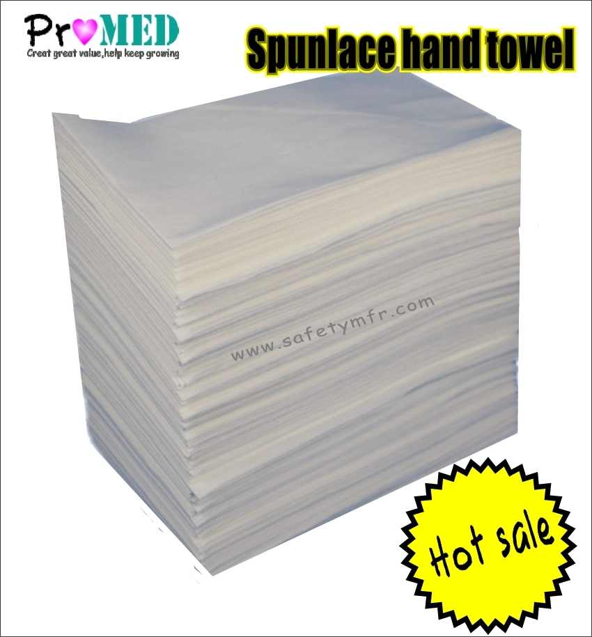 Wood Pulp Spunlace Nonwoven Disposable Towel for Hand Cleaning