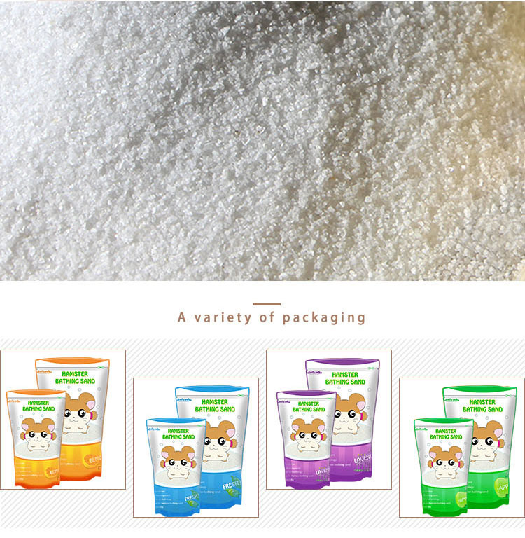 Small Pet Bath Sand Salt Bathing Cleaning Grooming Manufacturer