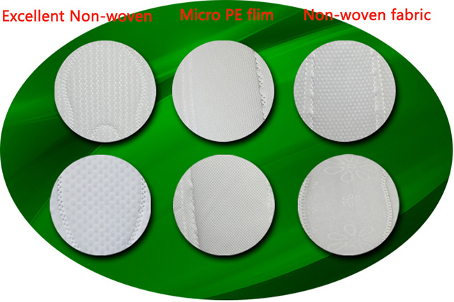 Cotton Surface Sanitary Towels with Great Absorbency