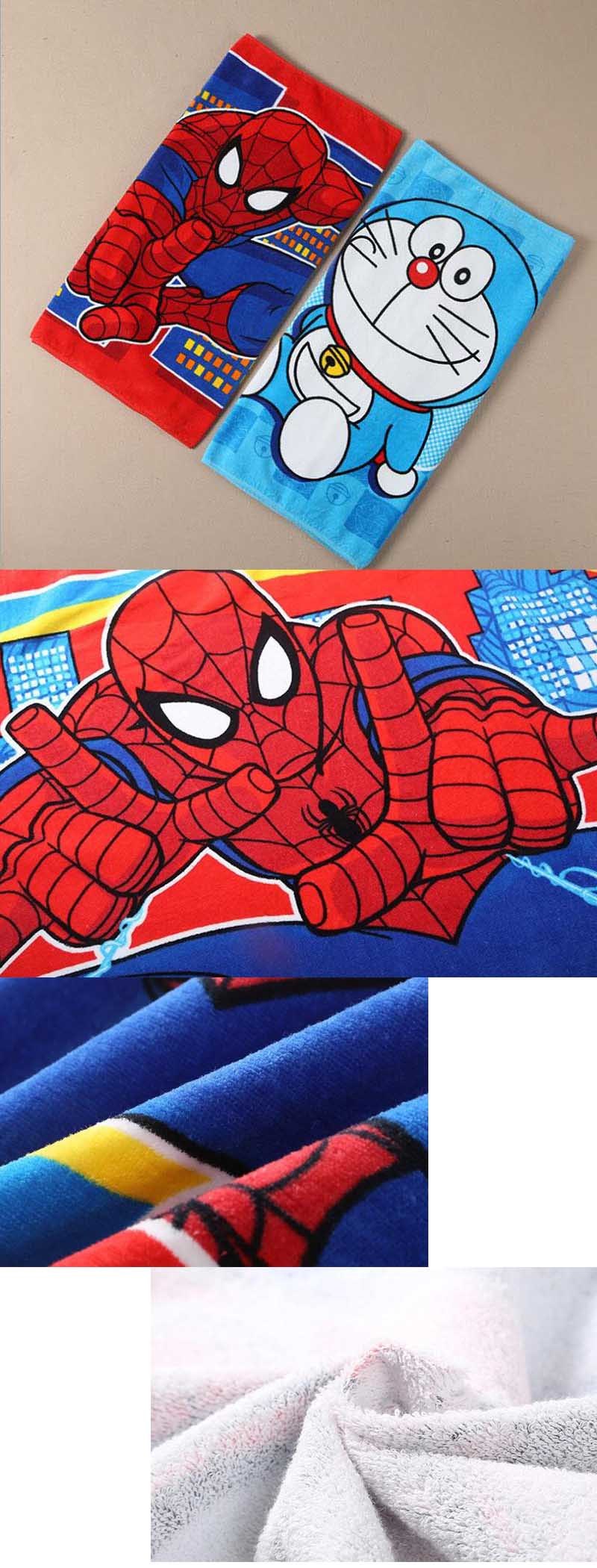 Wholesale Customized Children Microfiber Beach Towel Cartoon Printing Kids Bath Towel