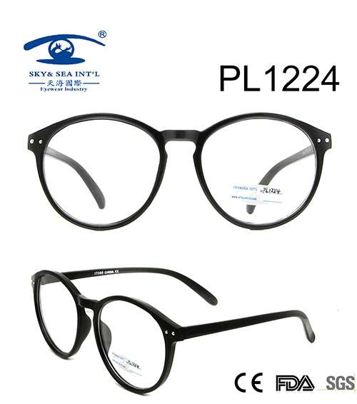 New Arrival Round Shape PC Optical Glasses (PL1224)