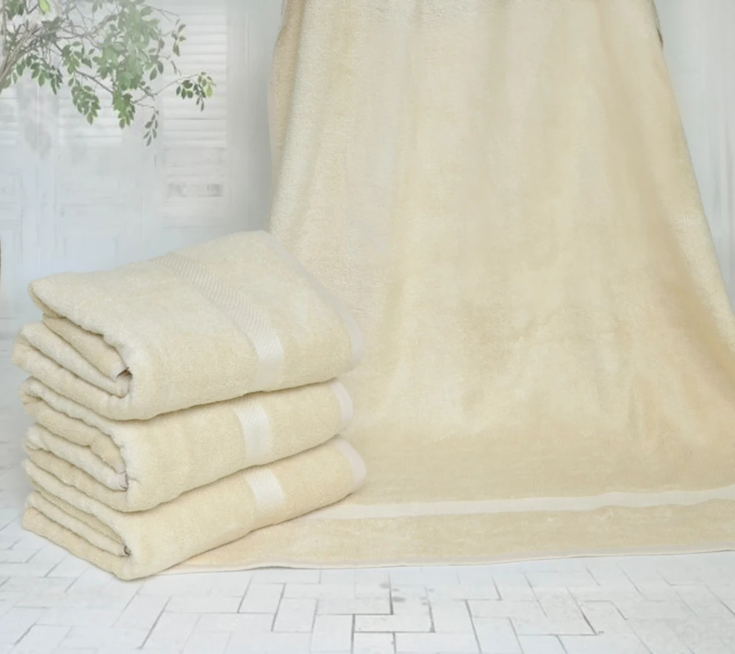 High Quality 100% Bamboo Fiber Bath Towel