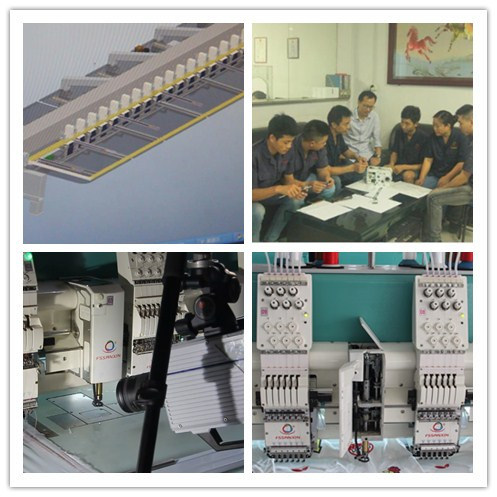Embroidery Machine Double Heads High Speed Hat Embroidery Machine Flat Embroidery Machine