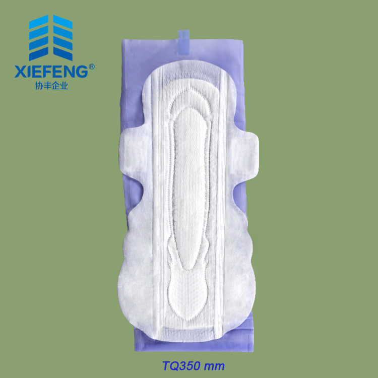 Natural Soft Care Organic Cotton Menstrual Biodegradable Lady Pad Sanitary Napkin